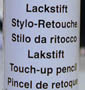 lackstift -- touch-up pencil