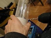 drilling holes into plastic - loecher in plastik bohren drilling holes into plastic - loecher in plastik bohren